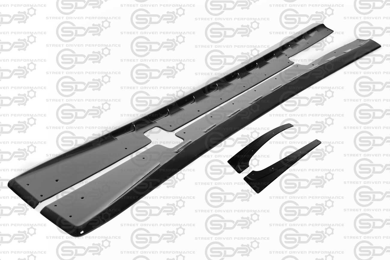 1997-2004 Corvette C5 | ZR1 Style Side Skirt Extension Mud Flap (Pair)